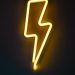 Neon like a lightening - could be Flash logo